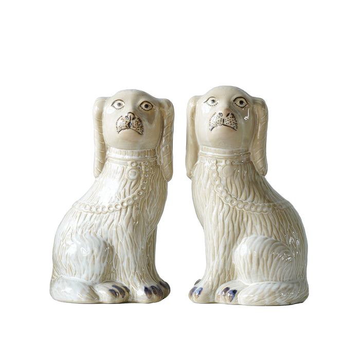 Ceramic Dog, Pair