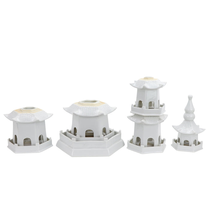 Jingdezhen Ceramic 5 Story Pagoda