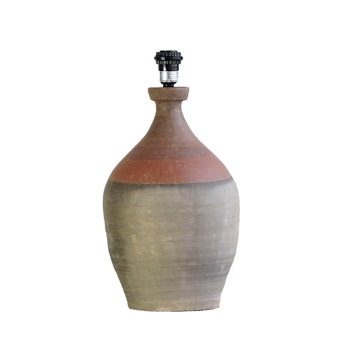 Clay Rice Wine Bottle Lamp