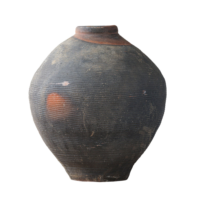 Vintage Round Rice Wine Jar