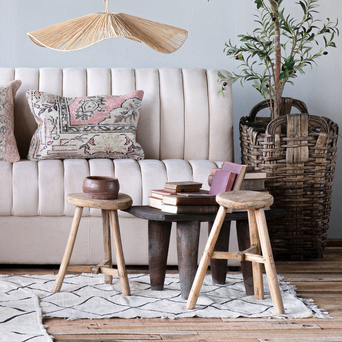 Vintage Village Stool, Round