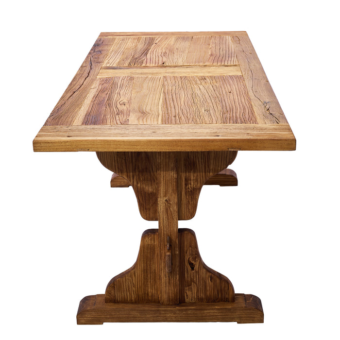 Reclaimed Elm Monestary Table