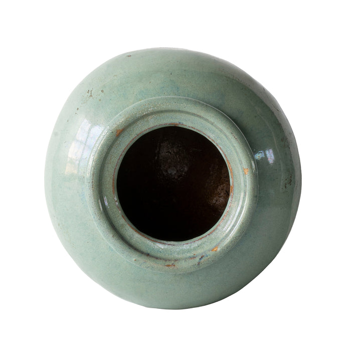 Vintage Celadon Pickling Jar