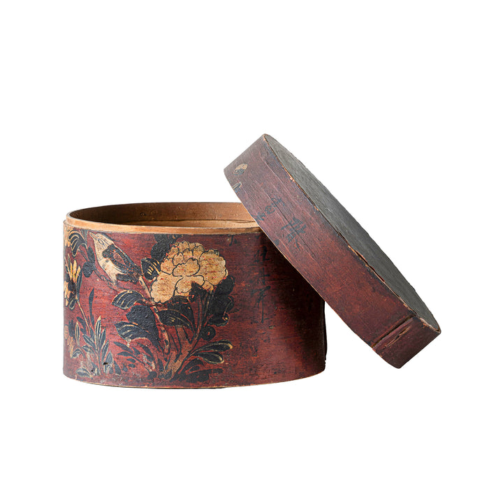 Vintage Chinese Hat Box