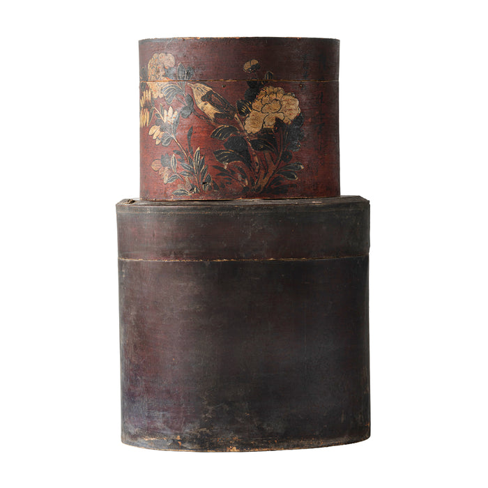 Vintage Chinese Hat Box