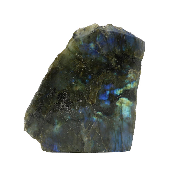 Labradorite Cut Base Front Polished