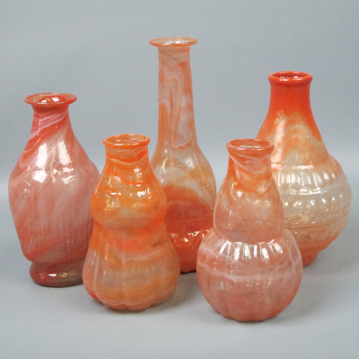 Valencia Bud Vase, Orange
