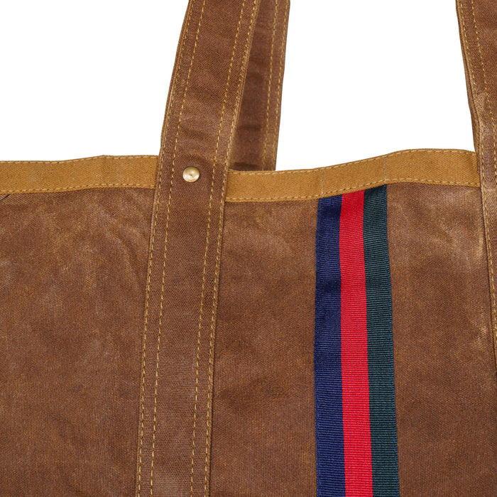Waxed Canvas Market Bag