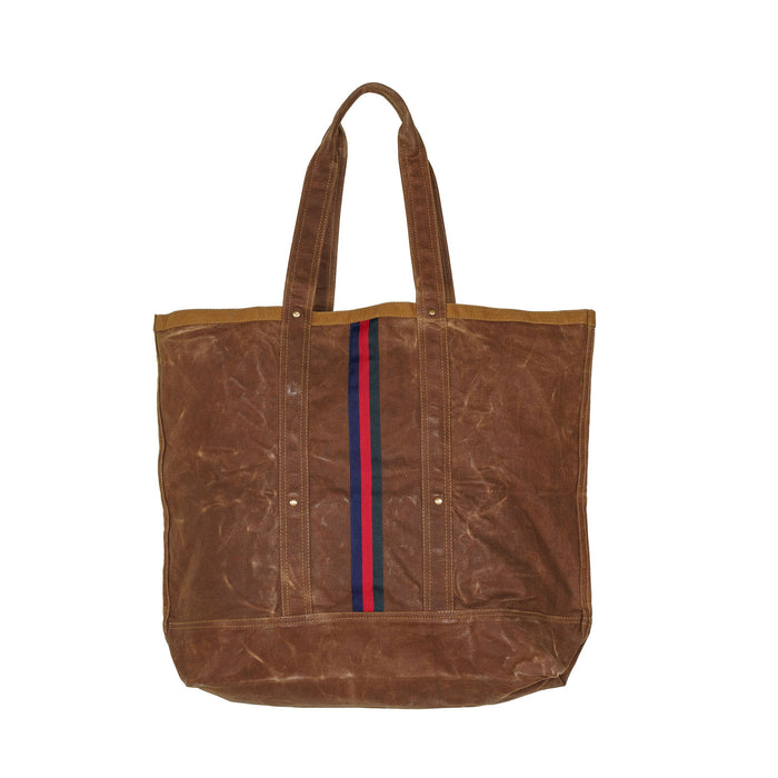 Waxed Canvas Market Bag