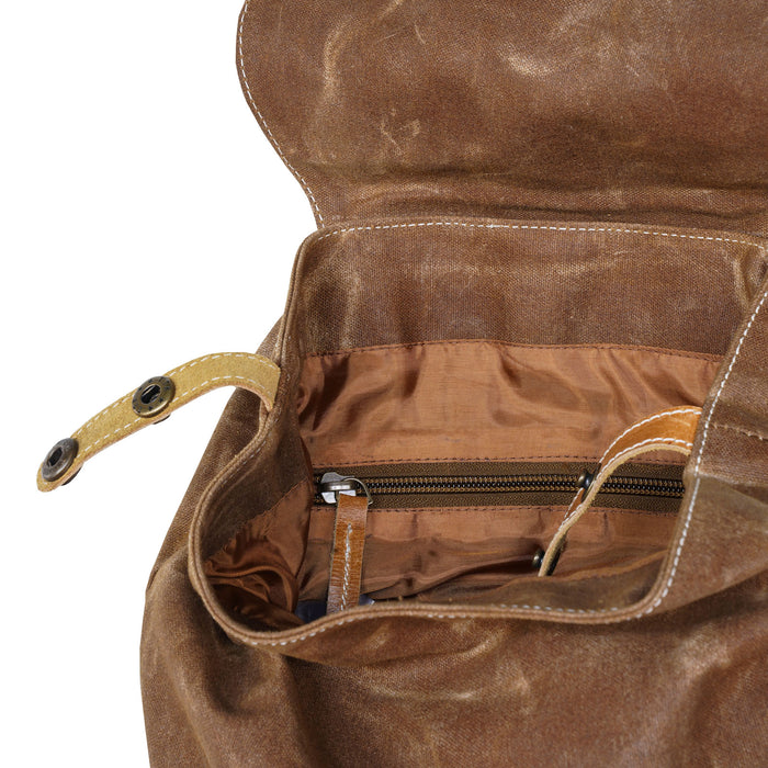 Waxed Canvas Study Bag