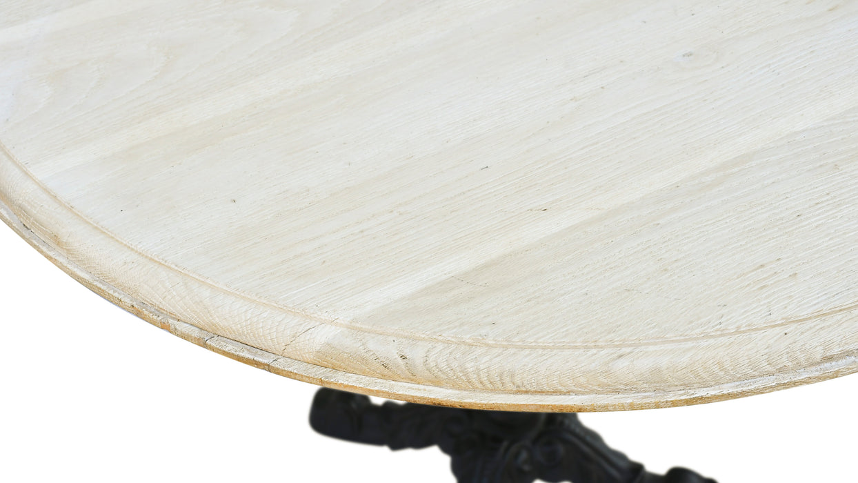 Avignon Bistro Table with Oak, Round