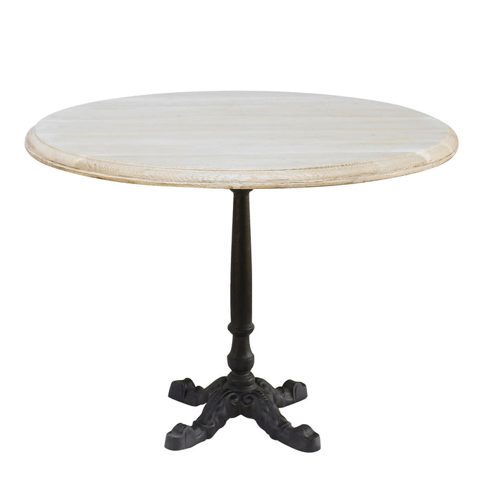 Avignon Bistro Table with Oak, Round