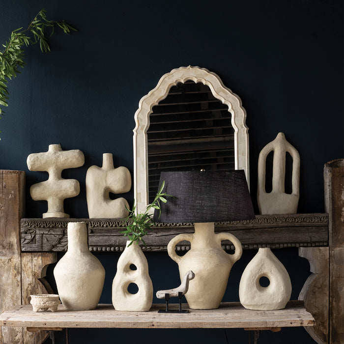 Taza Paper Mache Vessel