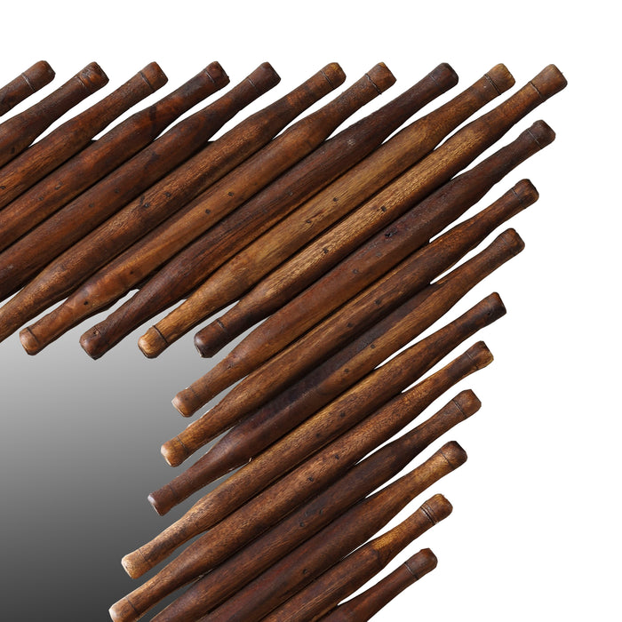 Rolling Pin Mirror, Diamond