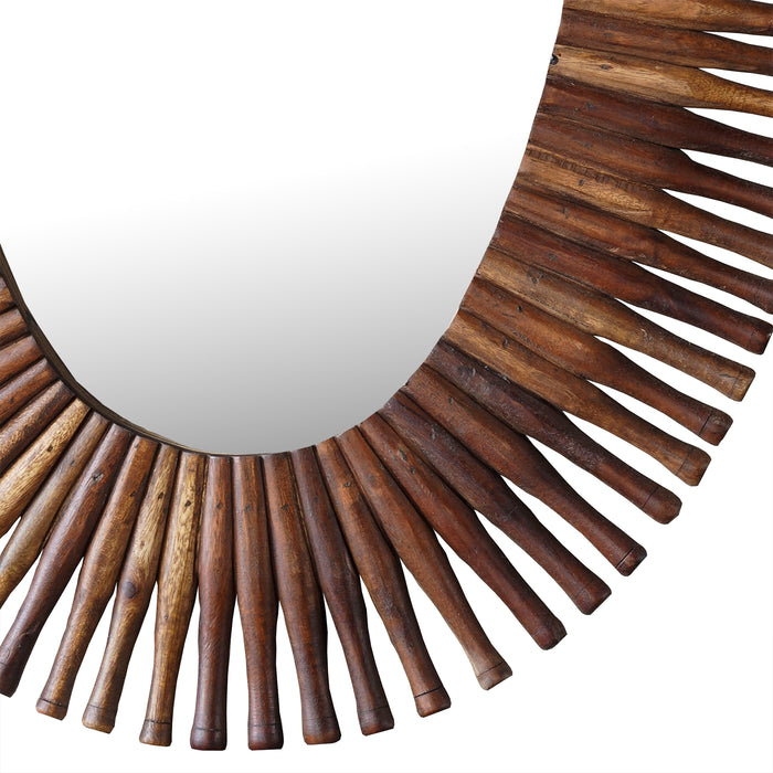 Rolling Pin Mirror, Oval