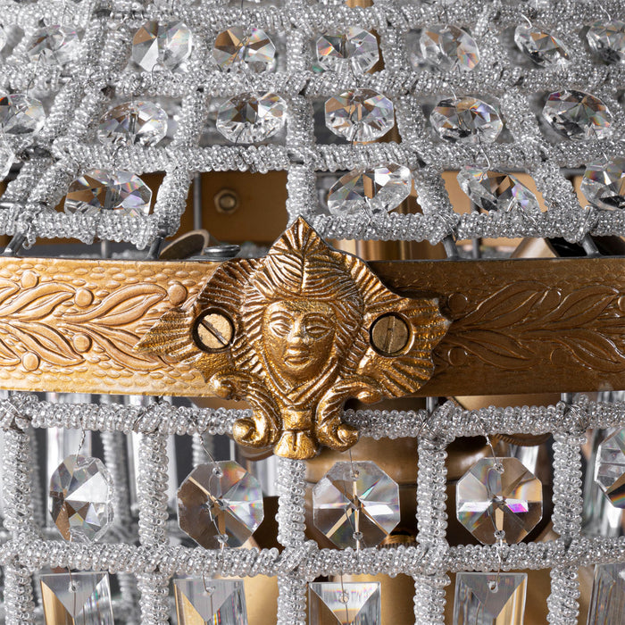 Bezier Prism Chandelier