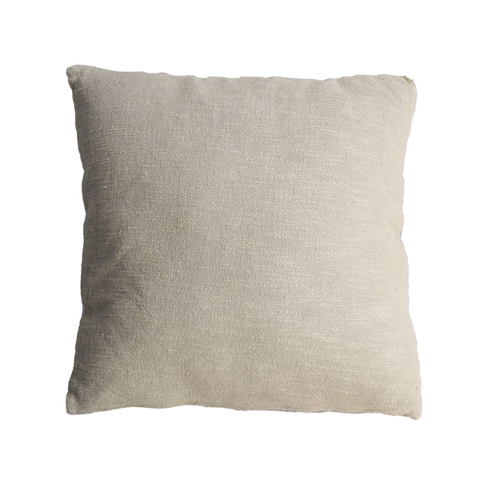 Tesuji Shibori Style Slub Cotton Pillow