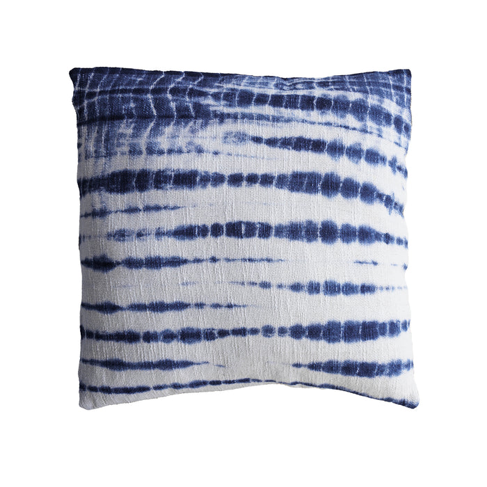 Tesuji Shibori Style Slub Cotton Pillow