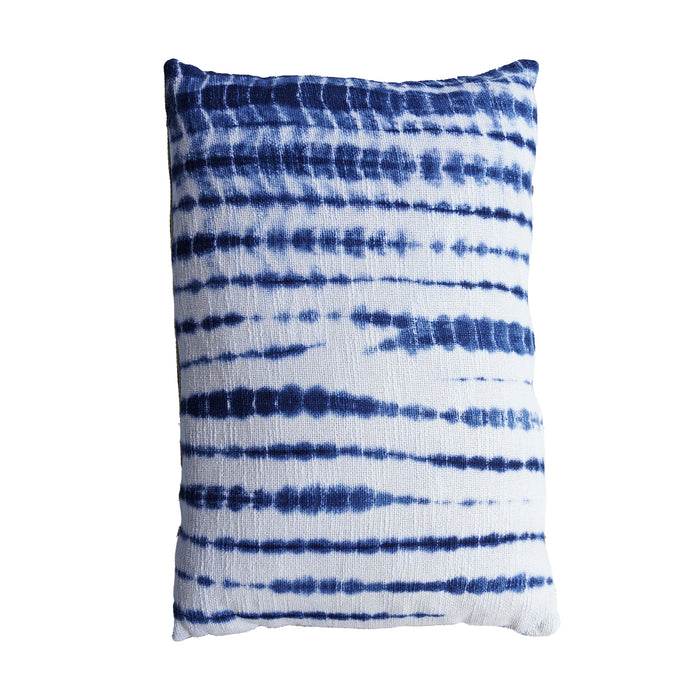 Tesuji Shibori Style Slub Cotton Pillow