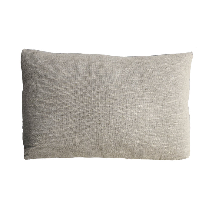 Arashi Shibori Style Slub Cotton Pillow