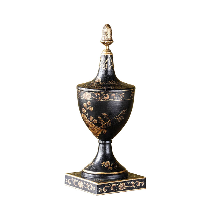 Hand Painted Chinoiserie Finial