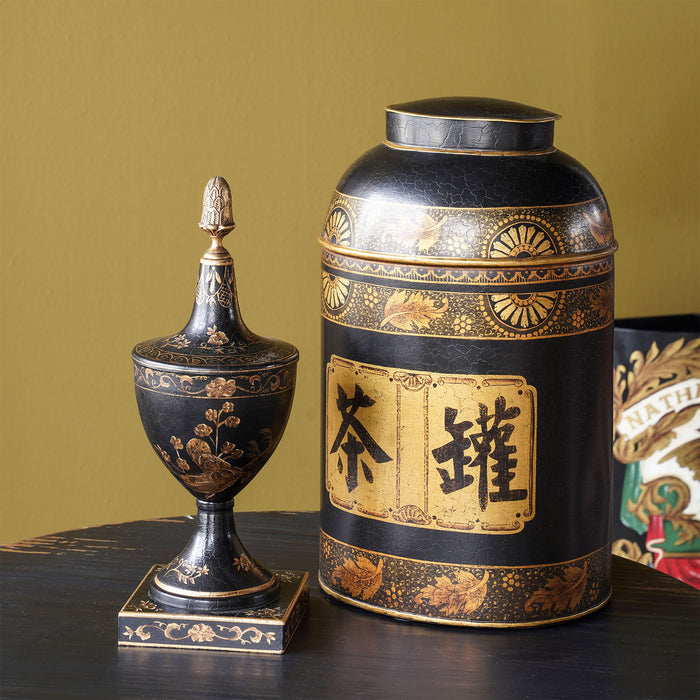 Hand Painted Chinoiserie Finial