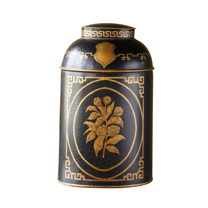 Hand Painted Tea Cannisters, Set 4