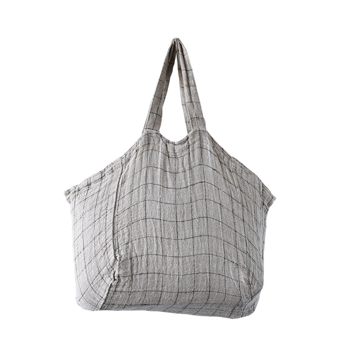 Charleroi Handwoven 100% Linen Market Bag