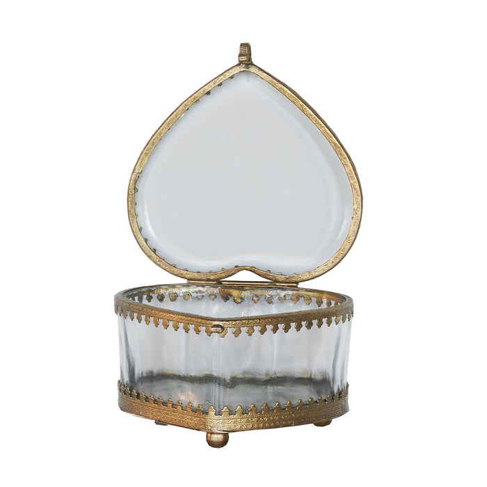 Ormolu Heart Display Case