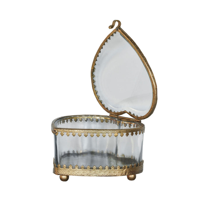 Ormolu Heart Display Case