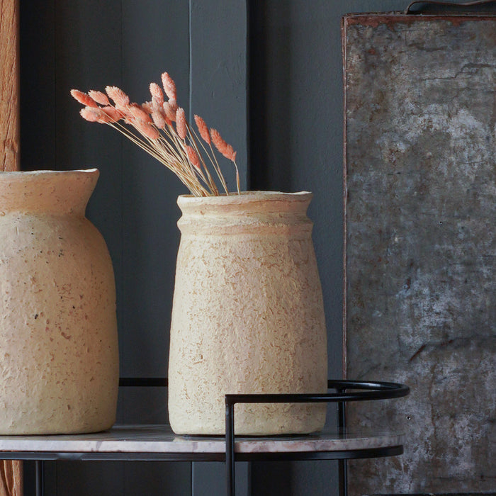 Paper Mache Vase, Tall