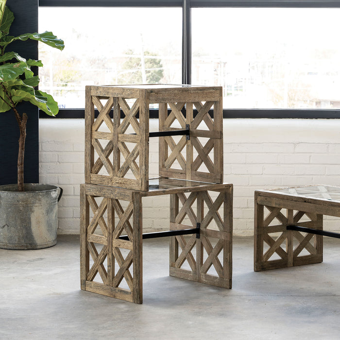 Upcountry Side Tables, S/2