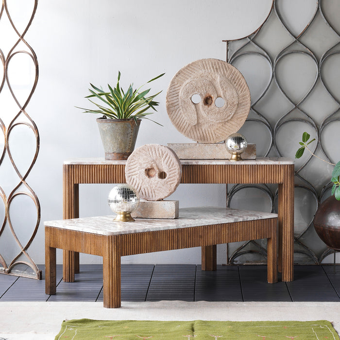 Tambour Coffee Table