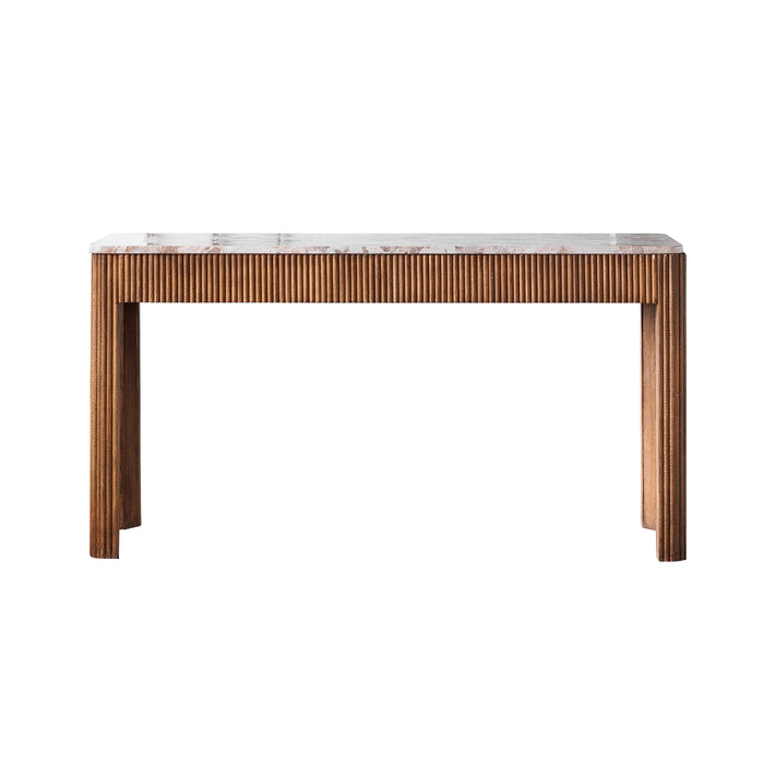 Tambour Console Table