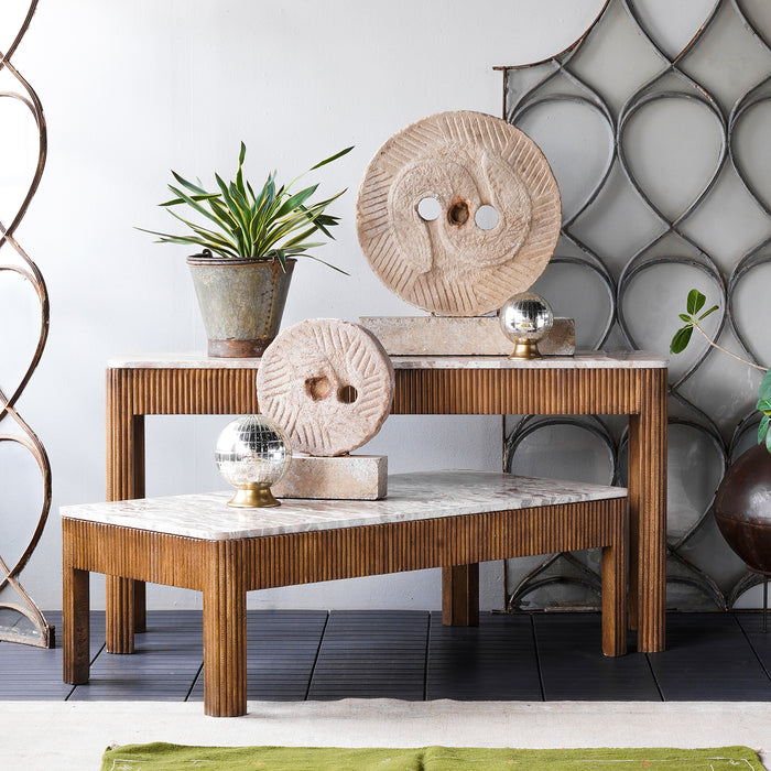 Tambour Console Table