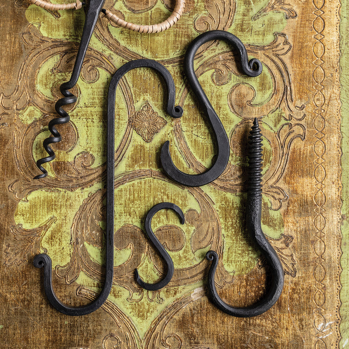 Blacksmith's Threaded Hook