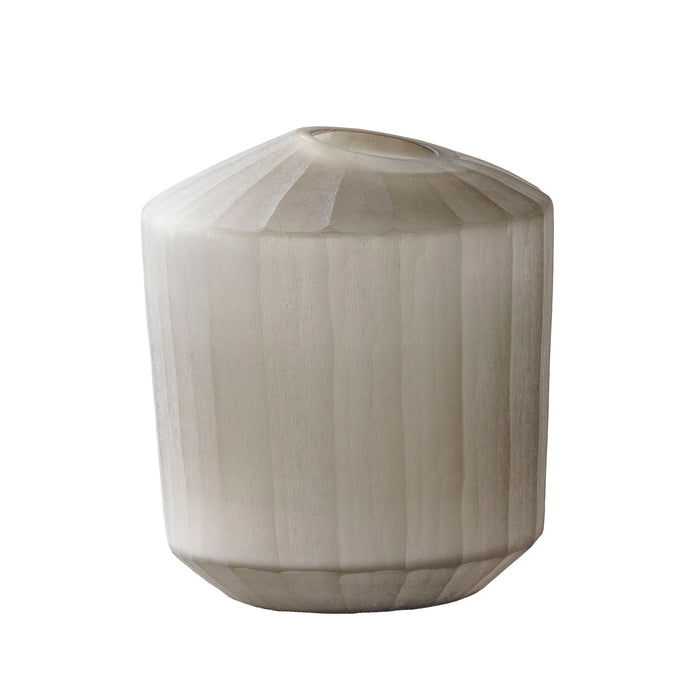 Brutus Hand Cut Glass Vessel