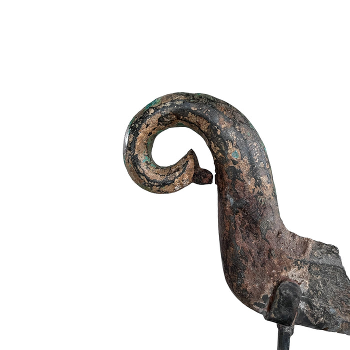 Stone Peacock on Stand