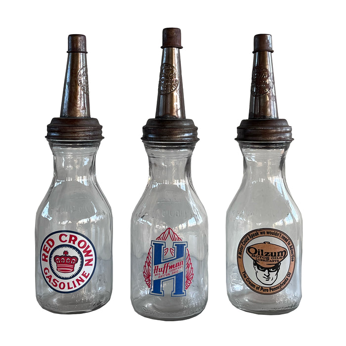 Mixed Advertising Oil Bottles with Spout