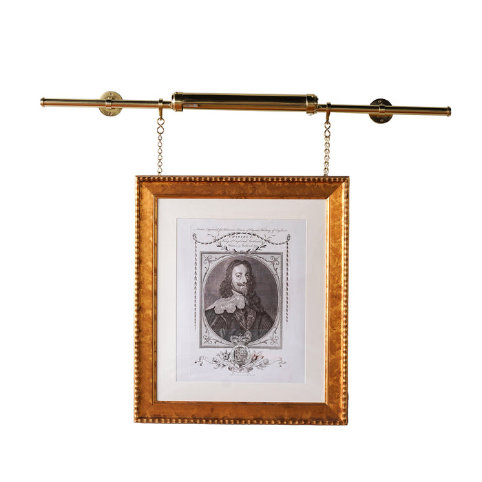 Gallery Art Hanger with Light