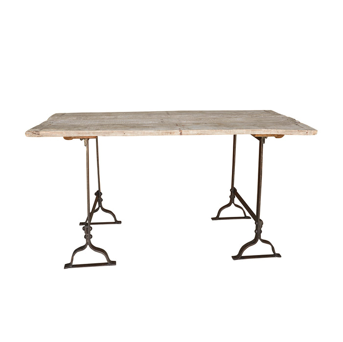 Vintage Saw Horse Table