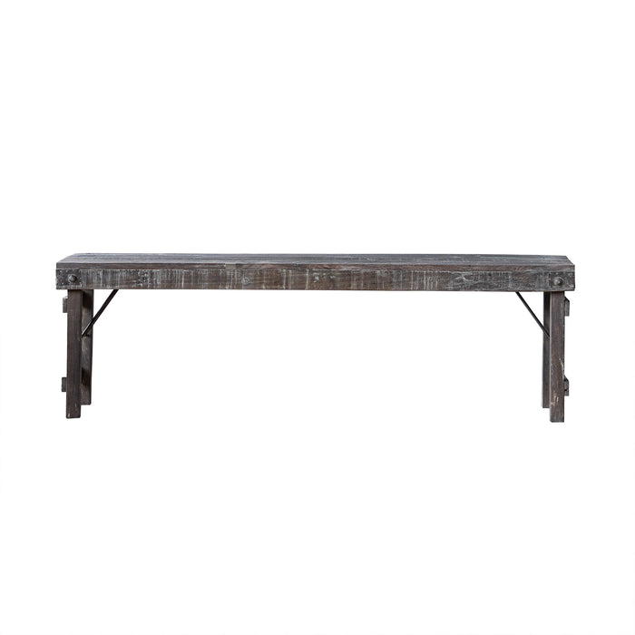 Rustic Finish Wedding Table Bench