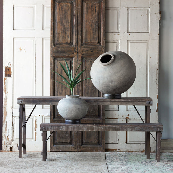 Rustic Finish Wedding Table