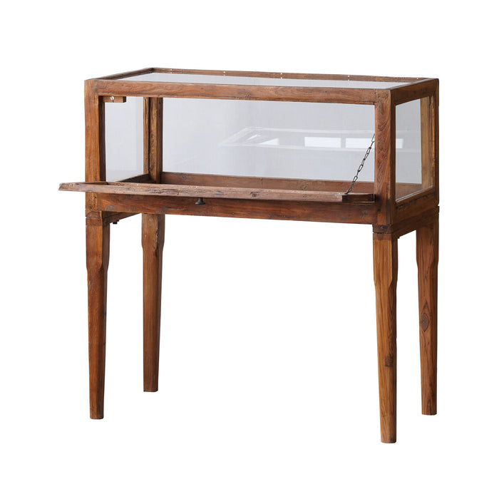 Vintage Teak Shop Case