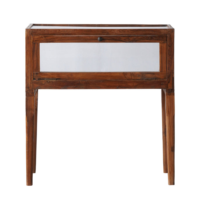 Vintage Teak Shop Case