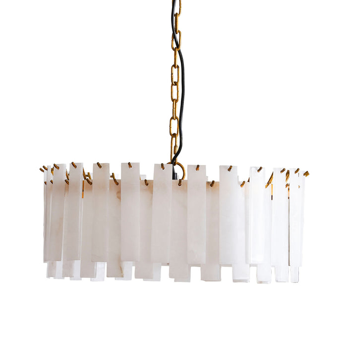 1 Tier Alabaster Chandelier