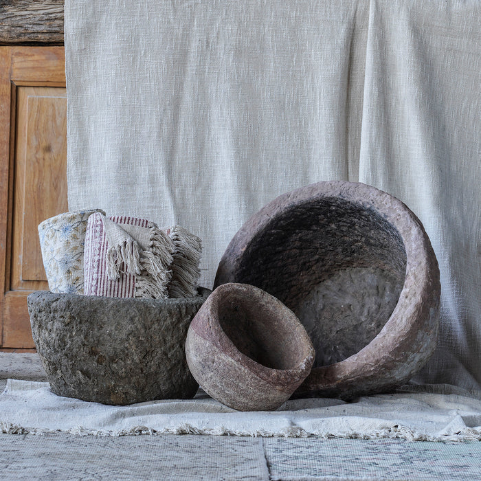 Round Stone Wash Trough