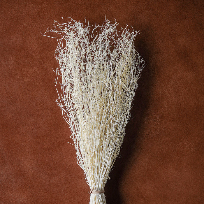 Mixed Dried Grasses and Florals Bleached, 20"