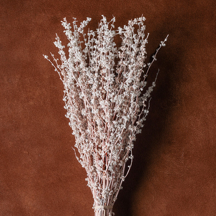Mixed Dried Grasses and Florals Blush,  20"