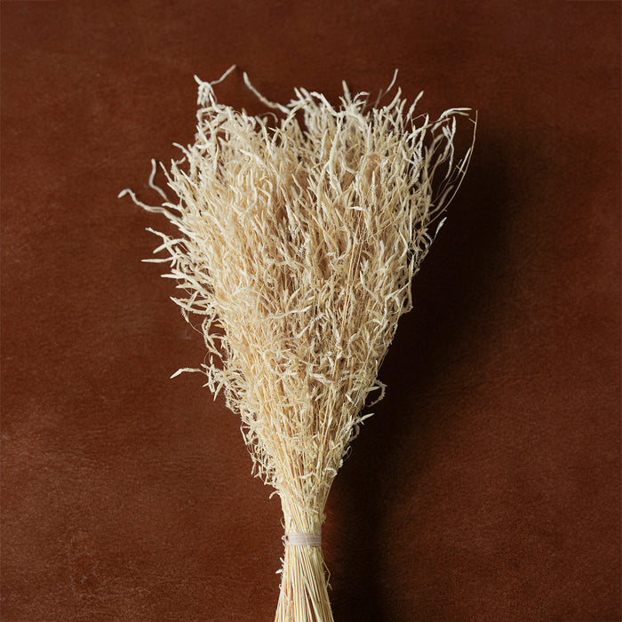 Mixed Dried Grasses and Florals Bleached, 12"